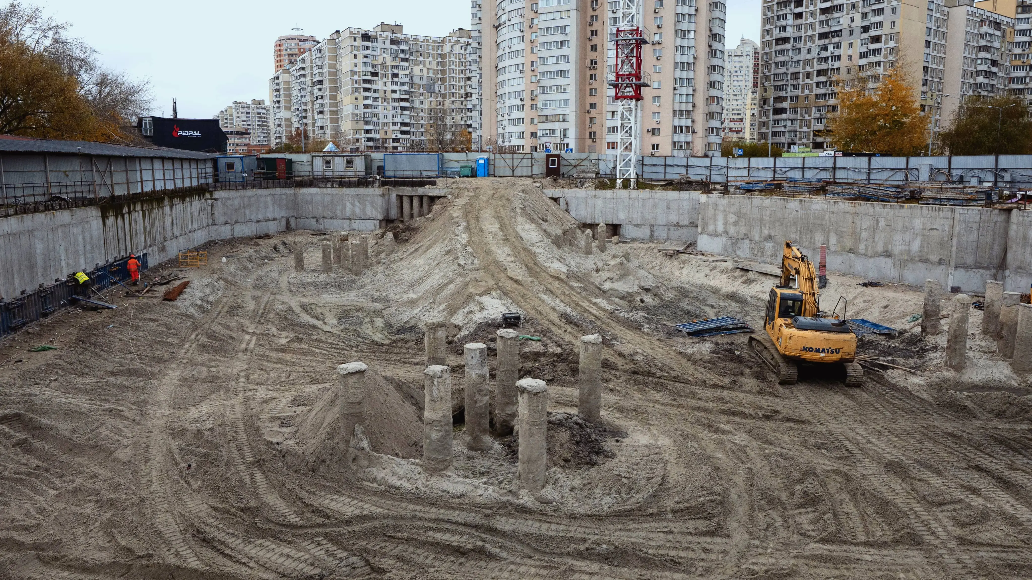 Хід будівництва S1 Нивки, Лютий 2026